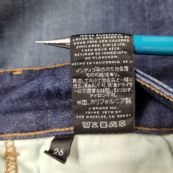J Brand Love Story Flare Jeans in Trouble Wash size 26 - Picture 9 of 14